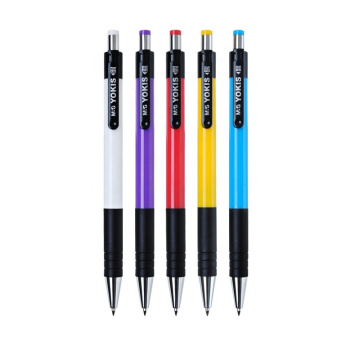 AndStal 5 EXTERIEUR COLOR BALLPOINT PENS 0,7 mm Élégant Design Student Pen Point de balle pour les fournitures scolaires